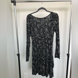 Black and Cream Skater Dress with Pockets! By Z Supply